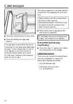 Preview for 32 page of Miele WMR561WPS Operating Instructions Manual