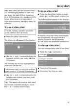 Preview for 37 page of Miele WMR561WPS Operating Instructions Manual