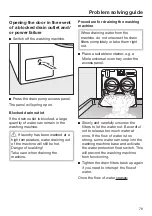 Preview for 79 page of Miele WMR561WPS Operating Instructions Manual