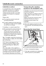 Preview for 84 page of Miele WMR561WPS Operating Instructions Manual