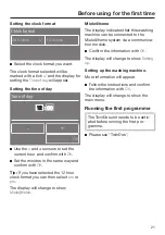 Preview for 21 page of Miele WMV 960 WPS Operating Instructions Manual