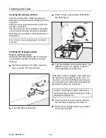 Предварительный просмотр 24 страницы Miele WS 5071 Operating Instructions Manual