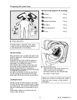 Предварительный просмотр 11 страницы Miele WS 5073 SLUICE Operating Instructions Manual