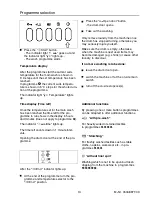 Предварительный просмотр 13 страницы Miele WS 5073 SLUICE Operating Instructions Manual