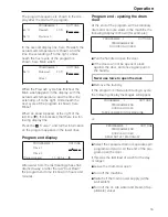 Preview for 15 page of Miele WS 5101 Operating Instructions Manual