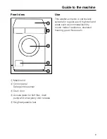 Предварительный просмотр 9 страницы Miele WS 5425 MC 13 Operating And Installation Instructions