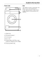 Предварительный просмотр 9 страницы Miele WS 5426 MC 13 Operating And Installation