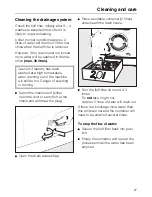 Предварительный просмотр 27 страницы Miele WS 5426 MC 13 Operating And Installation