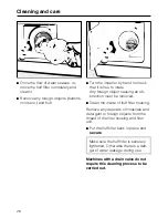 Предварительный просмотр 28 страницы Miele WS 5427 MC 13 Operating And Installation Instructions