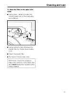 Предварительный просмотр 31 страницы Miele WS 5427 MC 13 Operating And Installation Instructions