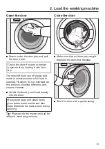 Предварительный просмотр 19 страницы Miele WSA 023 Active Operating Instructions Manual