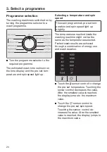 Предварительный просмотр 20 страницы Miele WSA 023 Active Operating Instructions Manual