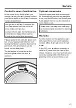 Preview for 57 page of Miele WSD 323 Selection Operating Instructions Manual