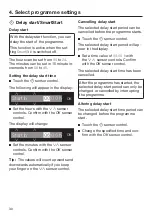 Preview for 30 page of Miele WSG 663 Series Operating Instructions Manual