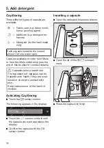 Preview for 36 page of Miele WSI 863 Operating Instructions Manual