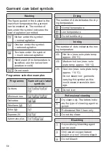 Preview for 58 page of Miele WSI 863 Operating Instructions Manual