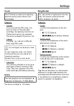 Preview for 99 page of Miele WSI 863 Operating Instructions Manual