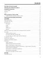 Preview for 3 page of Miele WT 2670 WPM Operating Instructions Manual