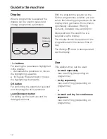 Preview for 12 page of Miele WT 2670 WPM Operating Instructions Manual