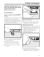 Предварительный просмотр 57 страницы Miele WT 2670 WPM Operating Instructions Manual