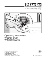 Miele WT 2670 Operating Instructions Manual preview