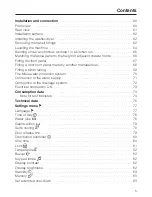 Preview for 5 page of Miele WT 2670 Operating Instructions Manual