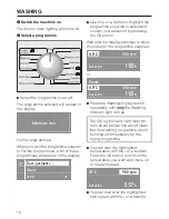 Preview for 16 page of Miele WT 2670 Operating Instructions Manual