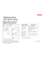Miele WT 2679 i WPM Manual preview