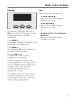 Preview for 15 page of Miele WT 2780 WPM Operating Instructions Manual