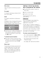 Preview for 25 page of Miele WT 2780 WPM Operating Instructions Manual