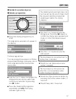 Preview for 37 page of Miele WT 2780 WPM Operating Instructions Manual