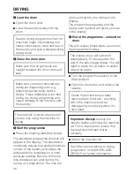 Preview for 38 page of Miele WT 2780 WPM Operating Instructions Manual