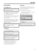 Preview for 39 page of Miele WT 2780 WPM Operating Instructions Manual