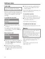 Preview for 80 page of Miele WT 2780 WPM Operating Instructions Manual