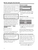 Предварительный просмотр 16 страницы Miele WT 2780 Operating Instructions Manual