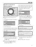 Предварительный просмотр 37 страницы Miele WT 2780 Operating Instructions Manual