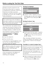 Preview for 16 page of Miele WT 2798 i WPM Operating Instructions Manual