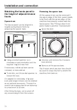 Предварительный просмотр 72 страницы Miele WT 2798 i WPM Operating Instructions Manual