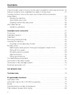 Preview for 4 page of Miele WT 946 i S WPS Operating Instructions Manual