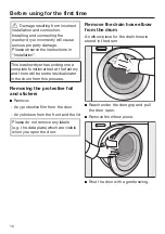 Preview for 16 page of Miele WTD 160 Operating Instructions Manual