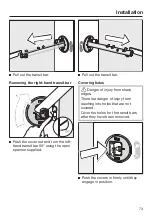 Preview for 73 page of Miele WTD 160 Operating Instructions Manual