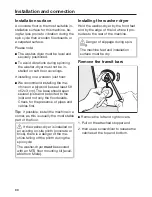 Preview for 88 page of Miele WTF 130 WPM Operating Instructions Manual