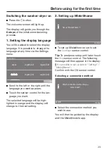 Preview for 23 page of Miele WTR 860 WPM Operating Instructions Manual