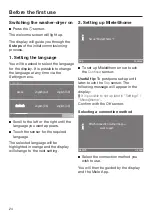 Preview for 24 page of Miele WTW 870 WPM Operating Instructions Manual