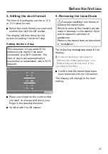 Preview for 25 page of Miele WTW 870 WPM Operating Instructions Manual