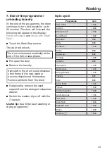 Preview for 43 page of Miele WTW 870 WPM Operating Instructions Manual