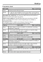 Preview for 45 page of Miele WTW 870 WPM Operating Instructions Manual