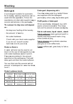 Preview for 56 page of Miele WTW 870 WPM Operating Instructions Manual