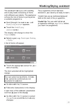 Preview for 77 page of Miele WTW 870 WPM Operating Instructions Manual