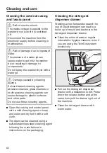 Preview for 82 page of Miele WTW 870 WPM Operating Instructions Manual